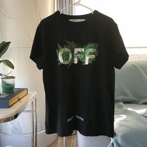 off white fern t-shirt